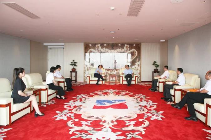 宁夏银行西安分行行长哈晓刚一行到访PT视讯(中国区)官网股份 宁夏银行西安分行行长哈晓刚一行到访PT视讯(中国区)官网股份