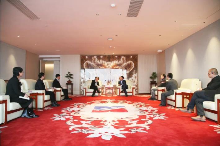 长安国际信托股份有限公司常务副总裁桂林一行莅临PT视讯(中国区)官网股份考察交流 长安国际信托股份有限公司常务副总裁桂林一行莅临PT视讯(中国区)官网股份考察交流