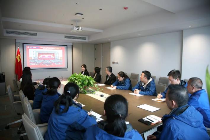 PT视讯(中国区)官网股份党支部深入学习贯彻党的二十大精神