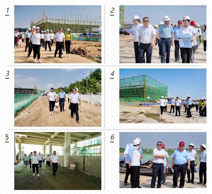 直抓工程进度 建设高标准、高质量、现代化生产基地 直抓工程进度 建设高标准、高质量、现代化生产基地