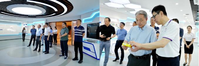 中国科学院院士、首都医科大学副校长王松灵一行到访PT视讯(中国区)官网股份 中国科学院院士、首都医科大学副校长王松灵一行到访PT视讯(中国区)官网股份