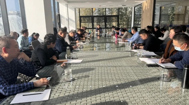 PT视讯(中国区)官网股份召开草堂搬迁扩建项目工作会议